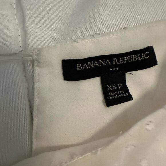 Cream Banana Republic Long Sleeve Blouse - Picture 4 of 5